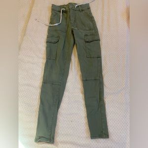 Cargo green leggings from American eagle